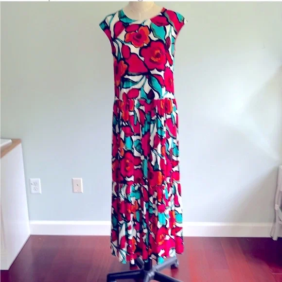 Anthropology Corey Lynn Calter Pink Sundress Maxi Dress - Picture 2 of 12